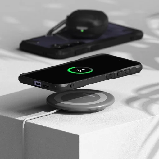 Samsung Galaxy S24 Plus Ringke Fusion X tok fekete - 9