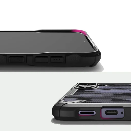 Samsung Galaxy S24 Plus Ringke Fusion X tok terepmintás fekete - 10