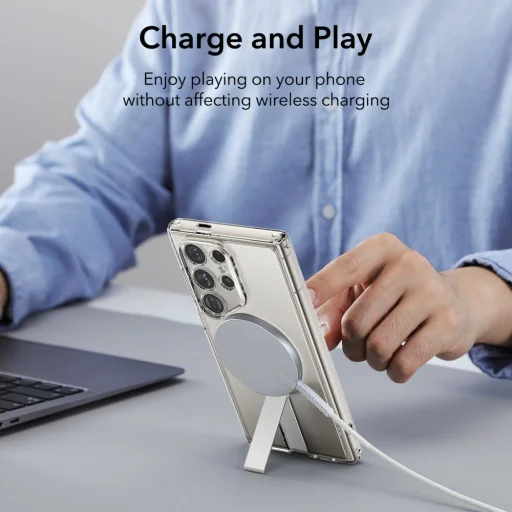 Samsung Galaxy S24 Ultra ESR Flickstand Boost Halolock tok átlátszó - 3