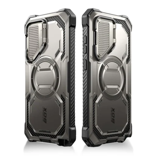 Samsung Galaxy S24 Ultra Titán Szürke I-Blason Armorbox MagSafe tok - 2