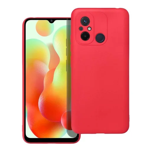 Xiaomi Redmi 12C Forcell Soft szilikon tok piros - 6
