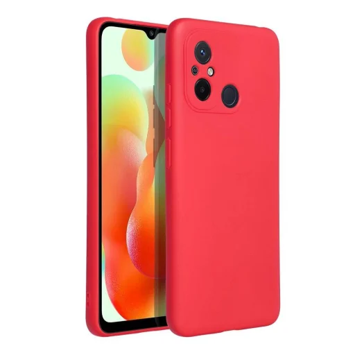 Xiaomi Redmi 12C Forcell Soft szilikon tok piros - 1
