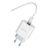 Jellico AK180 hálózati töltő adapter PD 20W 1xUSB-C + USB-C - Lightning kábel fehér thumbnail