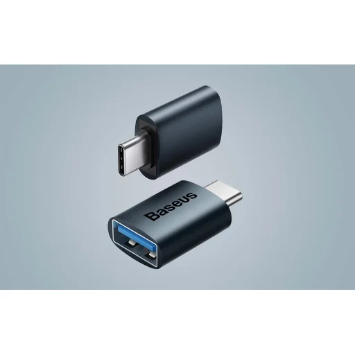 Baseus Ingenuity USB-C – USB-A OTG adapter (kék) - 11