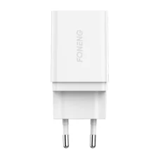 Foneng K300 USB-A hálózati töltő adapter (fehér)