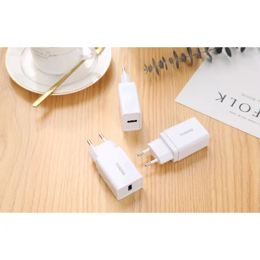 Foneng K300 USB-A hálózati töltő adapter (fehér) - 4