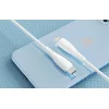 Foneng X75 USB-C - Lightning kábel, 3A, 1m (fehér) thumbnail