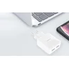 Foneng EU35 hálózati töltő adapter 2X USB-A 2.4A + USB-A - Lightning kábel thumbnail
