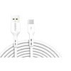 Foneng X36 USB-A - USB-C kábel, 2.4A, 1m (fehér) thumbnail