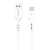 Foneng X36 USB-A - USB-C kábel, 2.4A, 1m (fehér) thumbnail