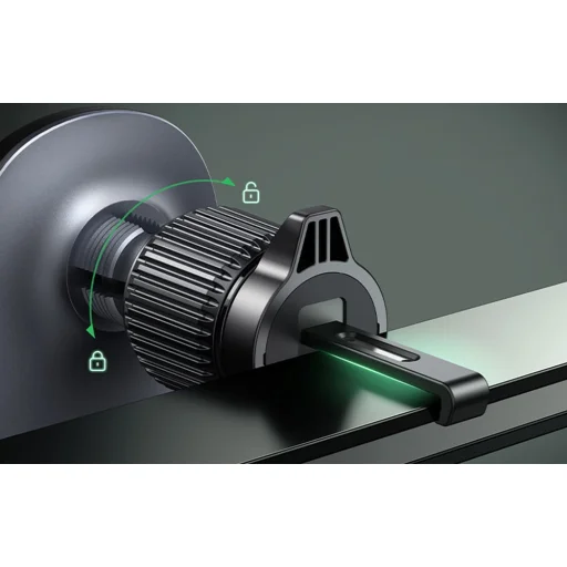 Ugreen W522 mágneses autós vezeték nélküli töltő (fekete) magsafe kompatibilis - 3