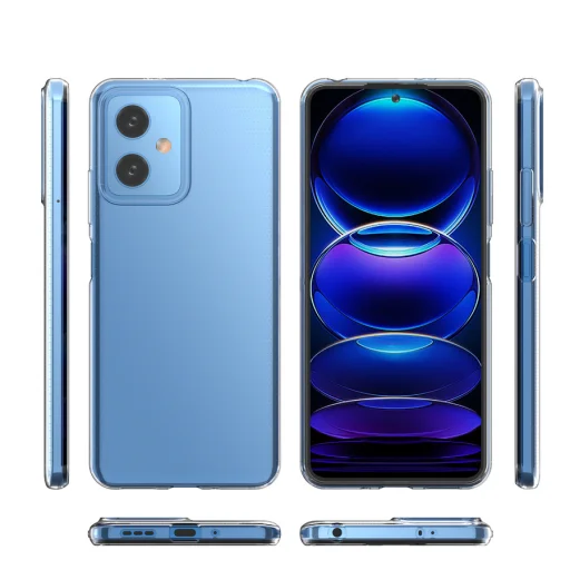 Xiaomi Redmi Note 12 5G/Poco X5 5G Ultra Clear 0.5mm TPU géltok átlátszó - 4