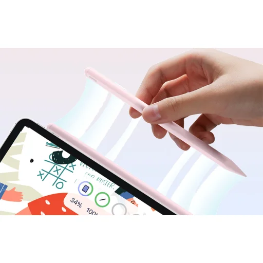 Baseus Smooth Writing Stylus vezeték nélküli töltéssel telefonhoz/táblagéphez (rózsaszín) (SXBC060104) - 7