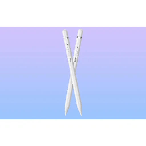 Active stylus Baseus Smooth Writing Series Stylus plug-in USB-C töltéssel (fehér) - 2