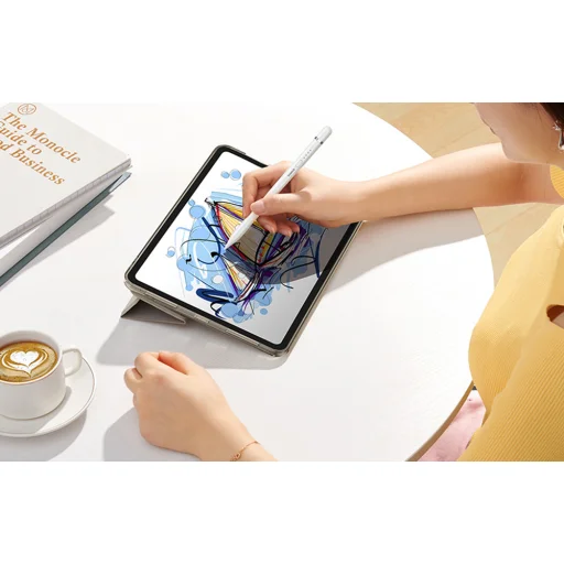 Active stylus Baseus Smooth Writing Series Stylus plug-in USB-C töltéssel (fehér) - 11