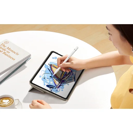 Active stylus Baseus Smooth Writing Series Stylus plug-in USB-C töltéssel (fehér) - 5