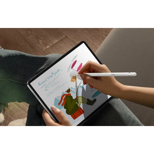 Active stylus Baseus Smooth Writing Series Stylus plug-in USB-C töltéssel (fehér) - 6