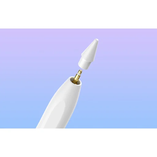 Active stylus Baseus Smooth Writing Series Stylus plug-in Lightning töltéssel (fehér)  - 10