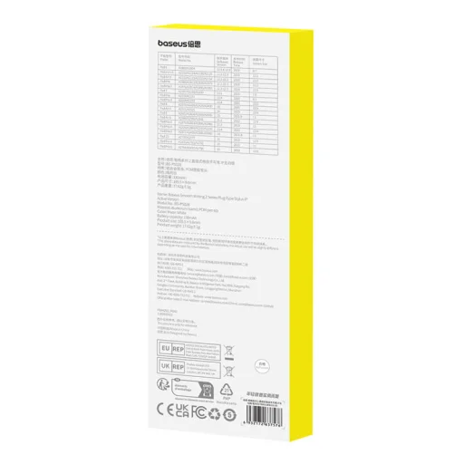 Active stylus Baseus Smooth Writing Series Stylus plug-in Lightning töltéssel (fehér)  - 11