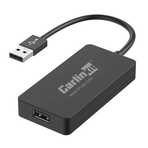 Carlinkit CCPA vezeték nélküli adapter Apple Carplay/Android Auto (fekete) - 6