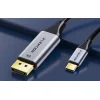 Lention USB-C - DisplayPort kábel 8K60Hz, 1.7m (fekete) thumbnail