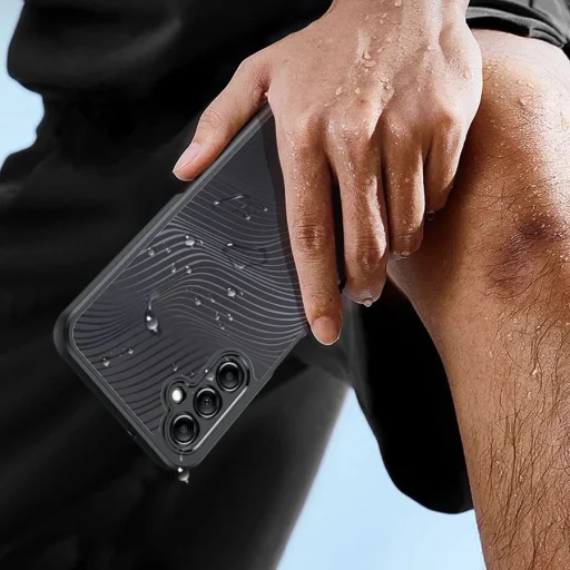 Samsung Galaxy A15 Dux Ducis Aimo Armored MagSafe tok fekete - 4