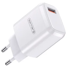 Jellico A77 hálózati töltő adapter 18W USB QC3.0 fehér