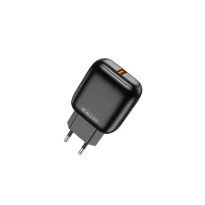 Jellico C32 hálózati töltő adapter 18W USB QC3.0 fekete