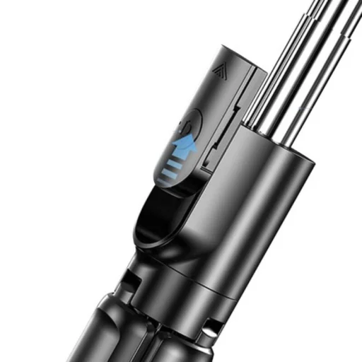 Selfie stick / 2 az 1-ben állvány Bluetooth és távirányítóval, fekete - 3