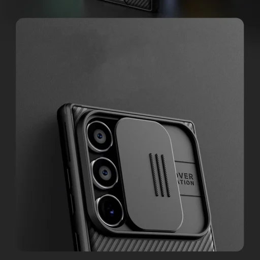 Xiaomi Redmi Note 13 Pro 5G/Poco X6 5G Nillkin CamShield Pro tok fekete - 2