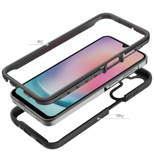 Samsung Galaxy A25 5G Tech-Protect Defense360 tok fekete - 4