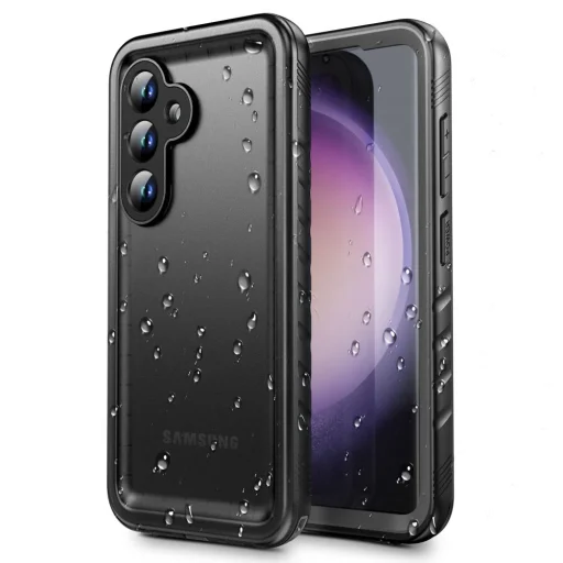 Samsung Galaxy S24 Tech-Protect Shellbox IP68 vízálló tok fekete - 1