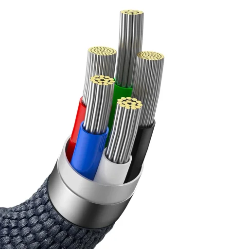 Baseus Crystal Shine USB-C - Lightning kábel 20W PD 2m (fekete) - 4