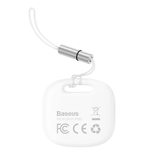 Baseus T2Pro Bluetooth nyomkövető zsinórral (fehér) - 13