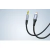 Vipfan L05 Lightning - 3.5mm-es mini jack AUX kábel, 1m (szürke) thumbnail