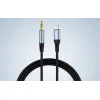 Vipfan L05 Lightning - 3.5mm-es mini jack AUX kábel, 1m (szürke) thumbnail