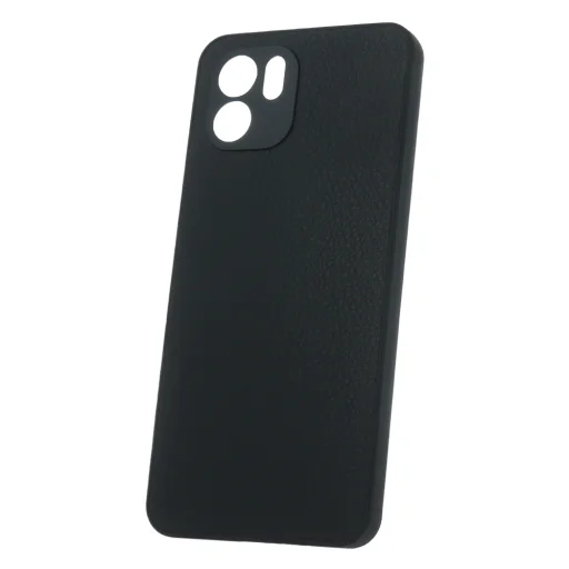 Xiaomi Redmi A1/A2 bőrhatású tok fekete - 1