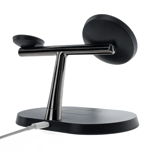 3 az 1-ben vezeték nélküli töltőállomás 15W fekete (magsafe, apple watch, airpods) Maxlife MXWC-03 - 6