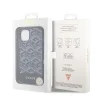 iPhone 15 Guess PU G Cube MagSafe kompatibilis telefontok fekete (GUHMP15SHGCFSEK) - 6