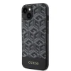 iPhone 15 Guess PU G Cube MagSafe kompatibilis telefontok fekete (GUHMP15SHGCFSEK) - 7