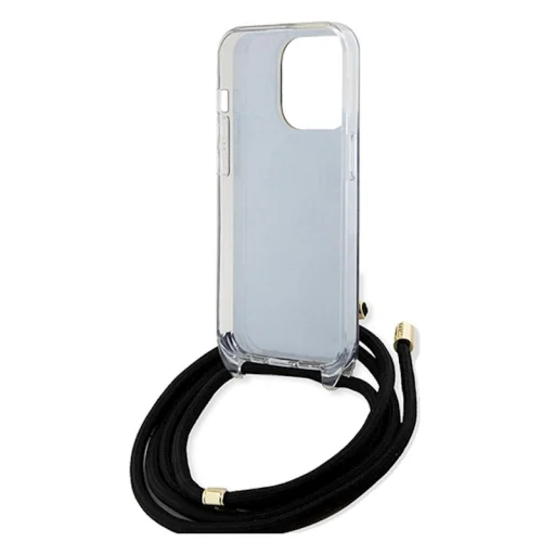 iPhone 15 Pro Max GUESS 4G IML Printed Crossbody Strap tok fekete (GUHCP15XHC4SEK) - 2