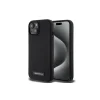  iPhone 15 Fekete Karl Lagerfeld Liquid Silicone Plaque MagSafe tok (KLHMP15SSLMP1K) thumbnail