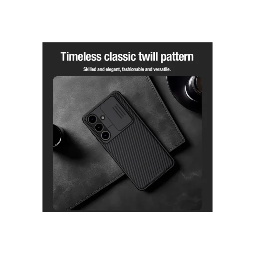 Samsung Galaxy S24 Plus Nillkin CamShield Pro Magnetic tok fekete Magsafe kompatibilis - 8