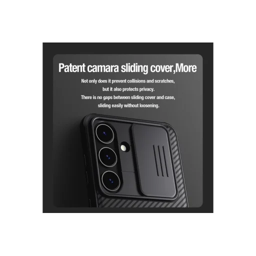Samsung Galaxy S24 Plus Nillkin CamShield Pro Magnetic tok fekete Magsafe kompatibilis - 9