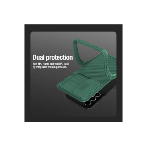 Samsung Galaxy S24 Plus Nillkin CamShield Pro Magnetic tok fekete Magsafe kompatibilis - 1