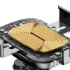 Baseus Smart Gravity univerzális elektromos autós telefontartó és Qi gyorstöltő fekete thumbnail