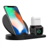 SMD X30 vezeték nélküli töltő, qi gyors töltő Airpods, Apple Watch töltőállomás thumbnail