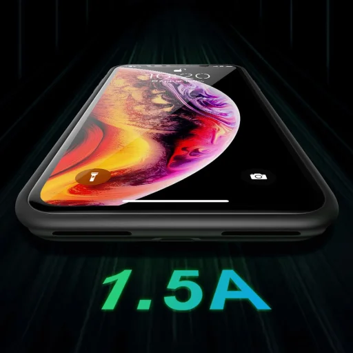 Baseus Smart szilikon tok beépített akkumulátorral iPhone XR fekete - 17