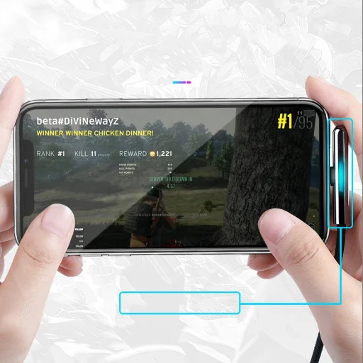 Baseus nylon harisnyázott USB - Lightning kábel 1.5A 2m fekete - 10