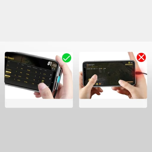 Baseus nylon harisnyázott USB - Lightning kábel 1.5A 2m fekete - 11